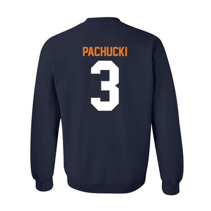 Bucknell - NCAA Men's Basketball : Aleksander Pachucki - Classic Shersey Crewneck Sweatshirt-1