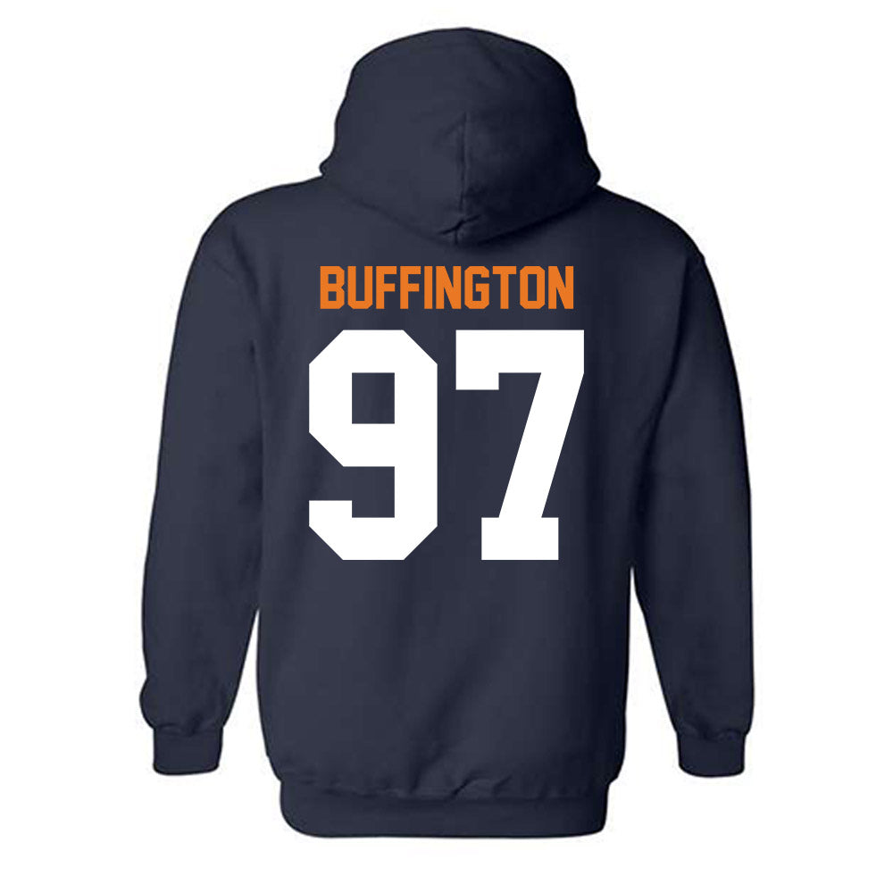 Bucknell - NCAA Football : Eliseo Buffington - Classic Shersey Hooded Sweatshirt-1