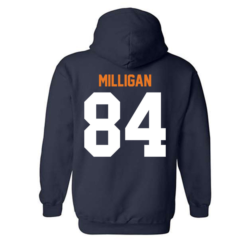 Bucknell - NCAA Football : Sam Milligan - Classic Shersey Hooded Sweatshirt-1