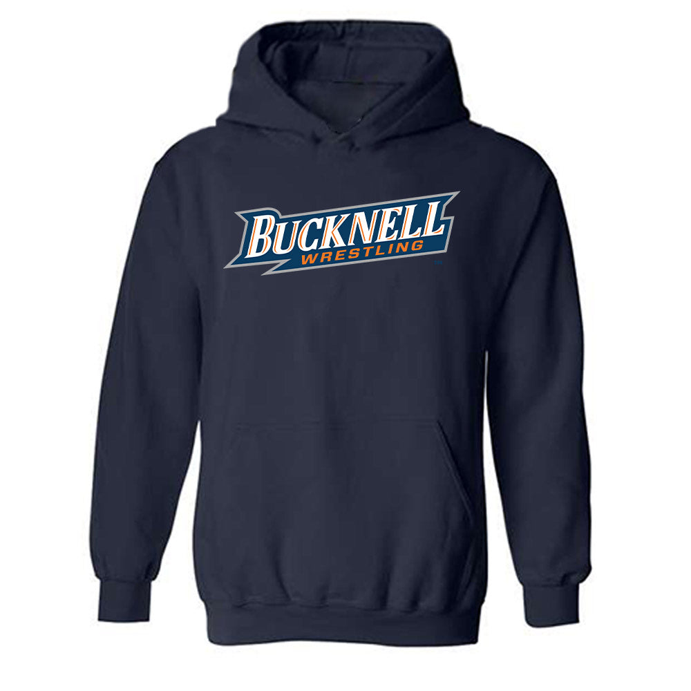 Bucknell - NCAA Wrestling : Bryce Manera - Classic Shersey Hooded Sweatshirt-0