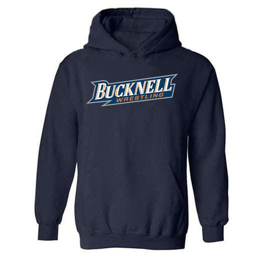 Bucknell - NCAA Wrestling : Bryce Manera - Classic Shersey Hooded Sweatshirt-0