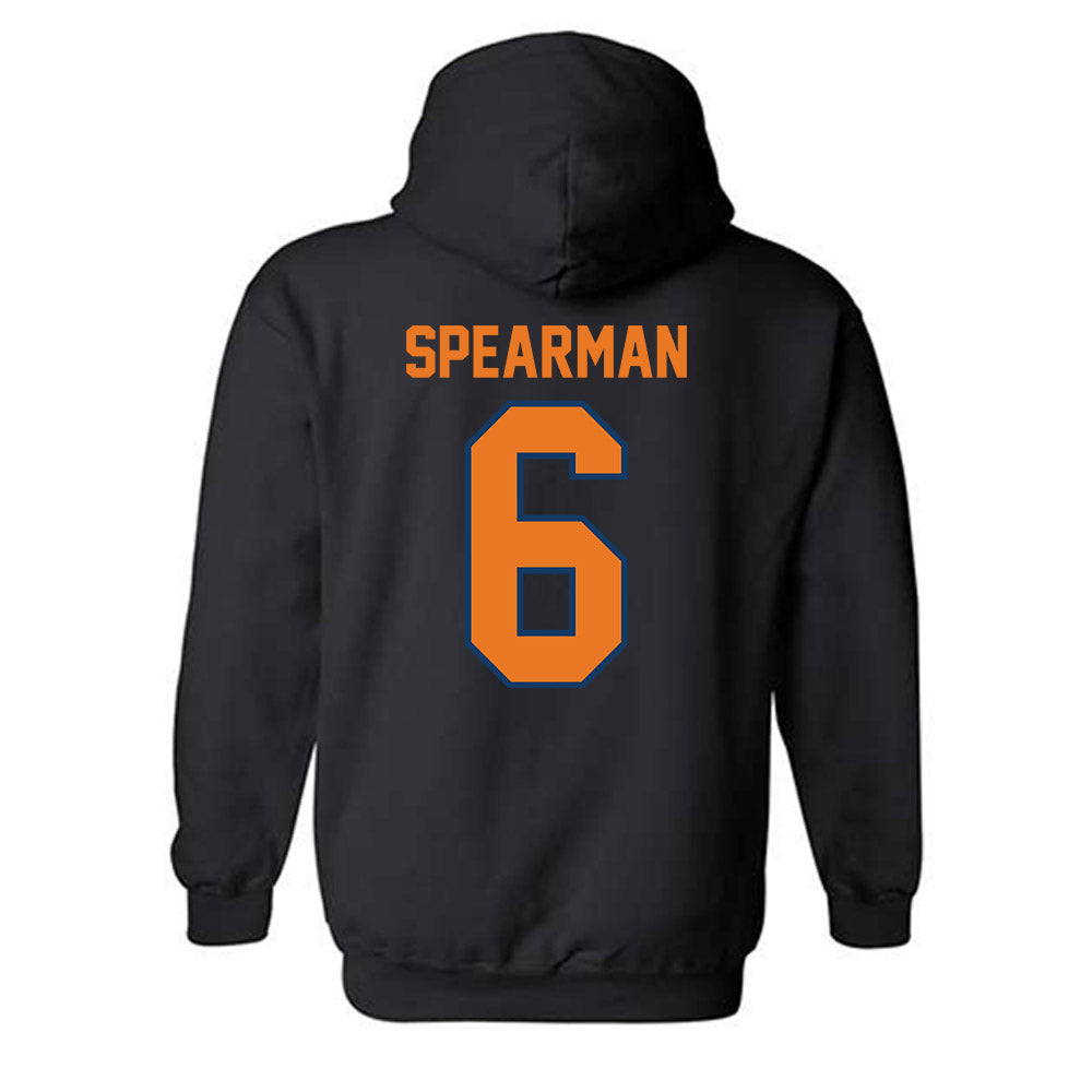 Bucknell - NCAA Football : Jaiden Spearman - Classic Shersey Hooded Sweatshirt-1