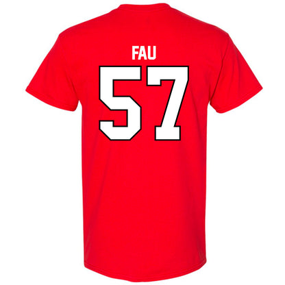 UCM - NCAA Football : Niko Fau - T-Shirt-1