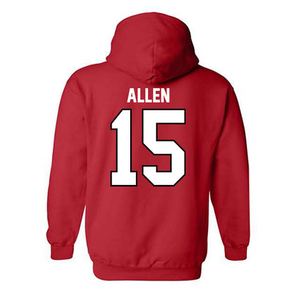 UCM - NCAA Baseball : Sawyer Allen - Hooded Sweatshirt-1