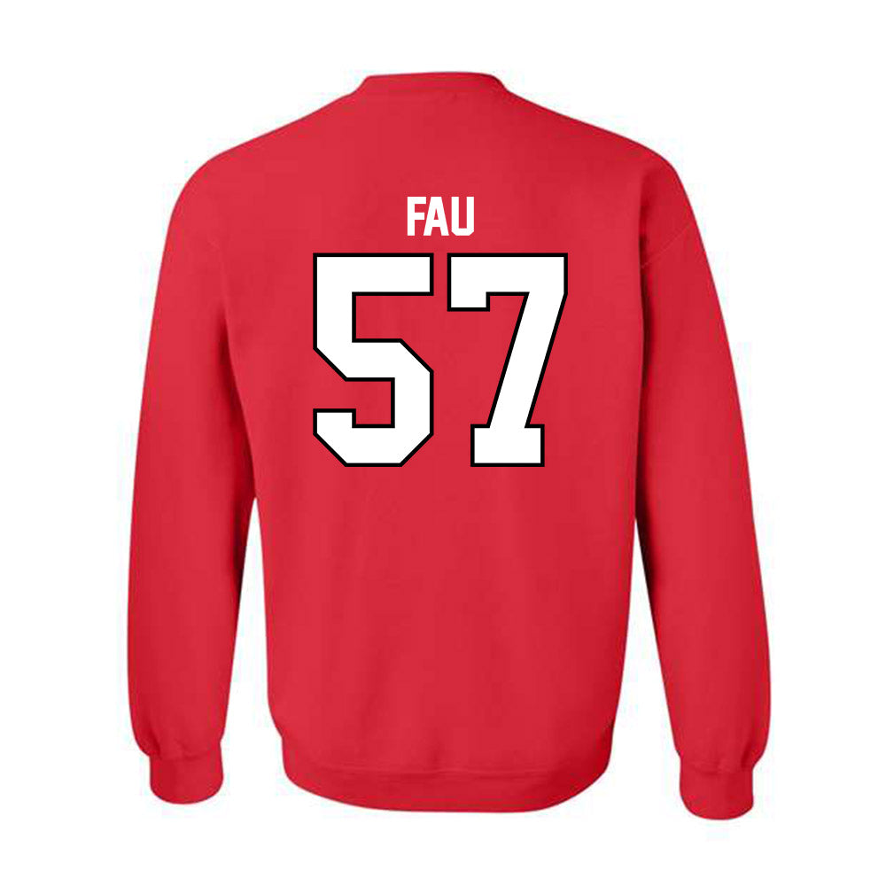 UCM - NCAA Football : Niko Fau - Crewneck Sweatshirt-1