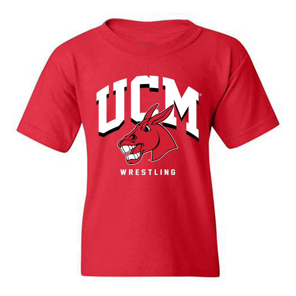 UCM - NCAA Wrestling : Gage Bernall - Youth T-Shirt-0