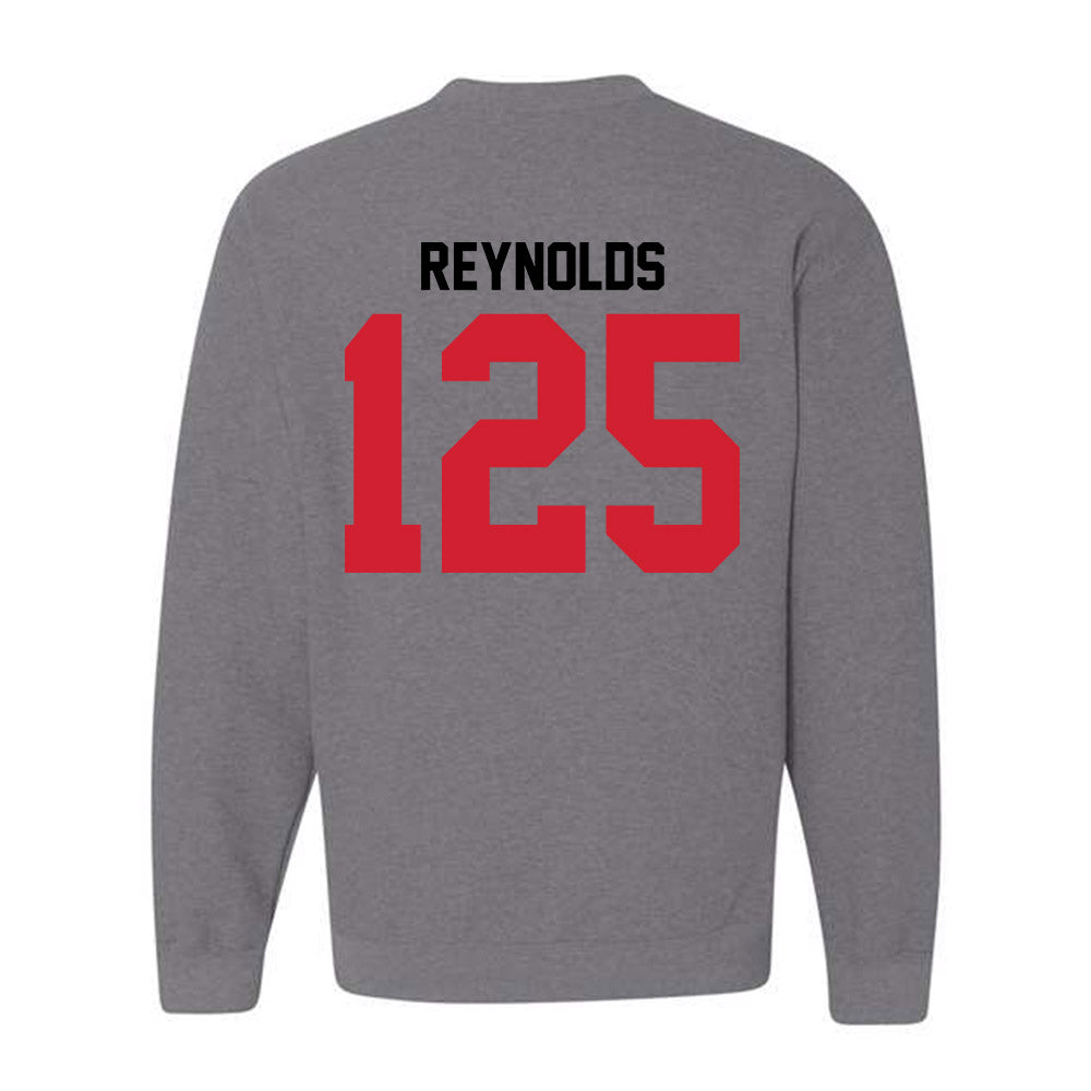 UCM - NCAA Wrestling : Zayne Reynolds - Crewneck Sweatshirt-1