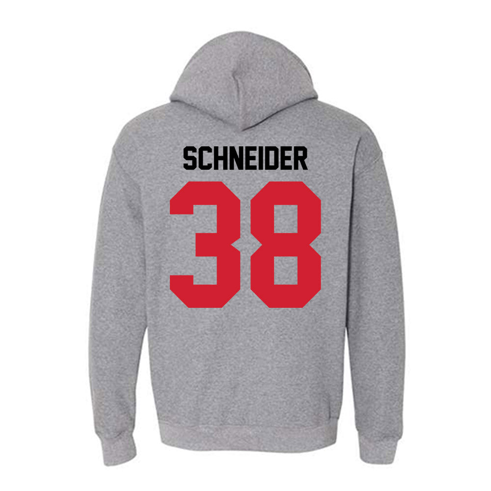 UCM - NCAA Football : Brennan Schneider - Hooded Sweatshirt-1