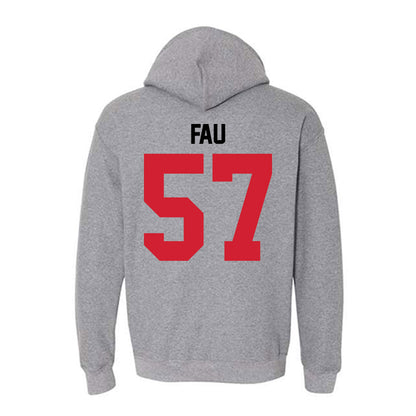 UCM - NCAA Football : Niko Fau - Hooded Sweatshirt-1