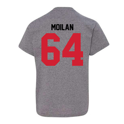 UCM - NCAA Football : RJ Moilan - Youth T-Shirt-1