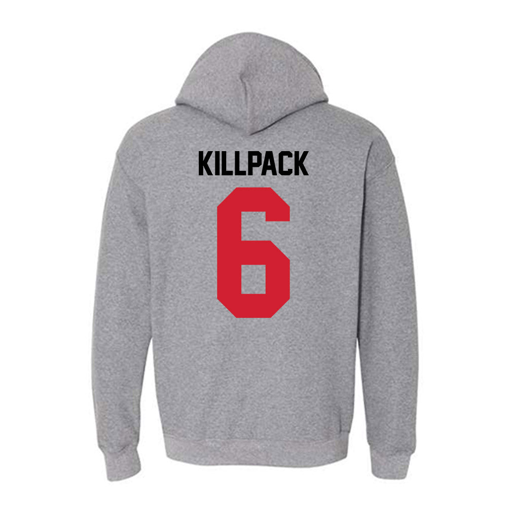 UCM - NCAA Softball : Laney Killpack - Hooded Sweatshirt-1