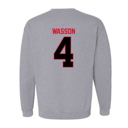 UCM - NCAA Football : Hogan Wasson - Crewneck Sweatshirt-1