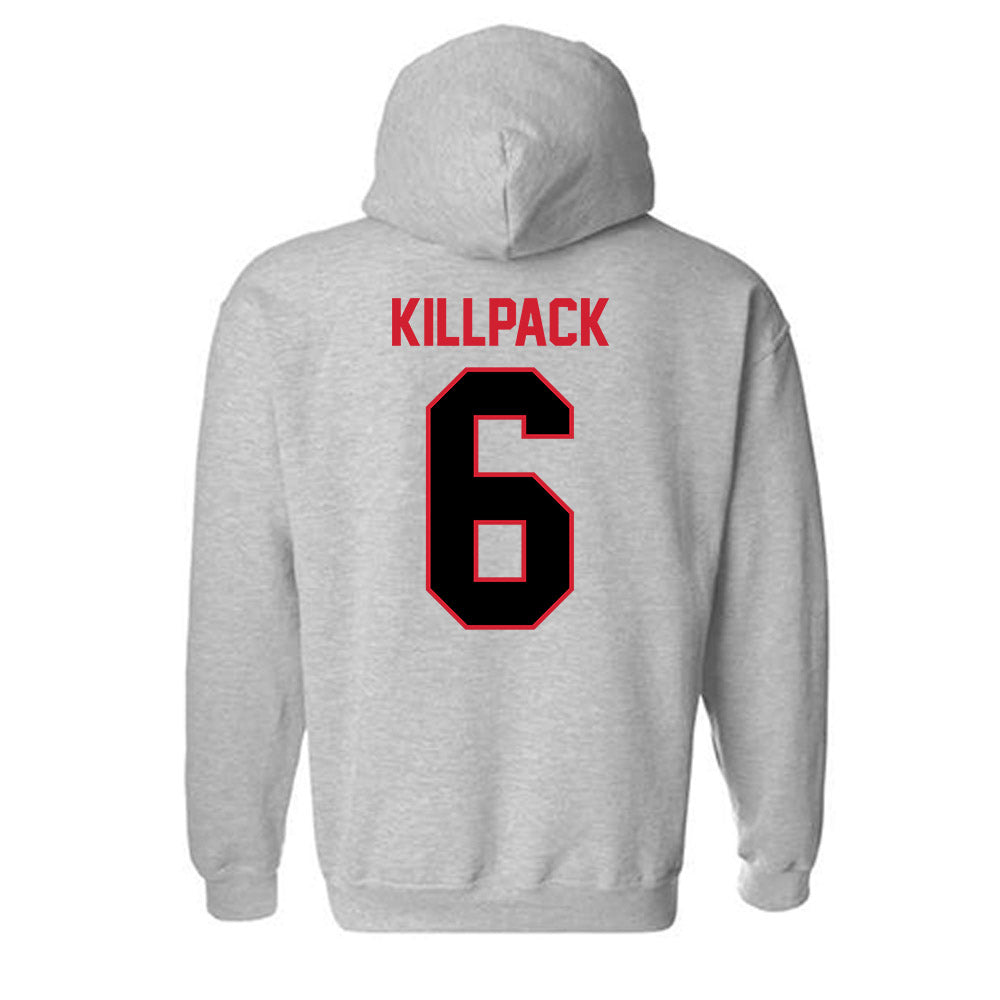 UCM - NCAA Softball : Laney Killpack - Hooded Sweatshirt-1