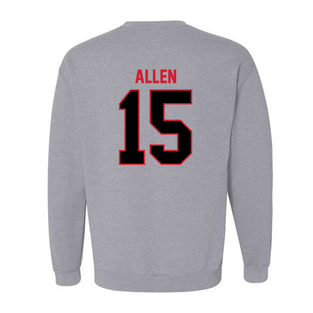 UCM - NCAA Baseball : Sawyer Allen - Crewneck Sweatshirt-1