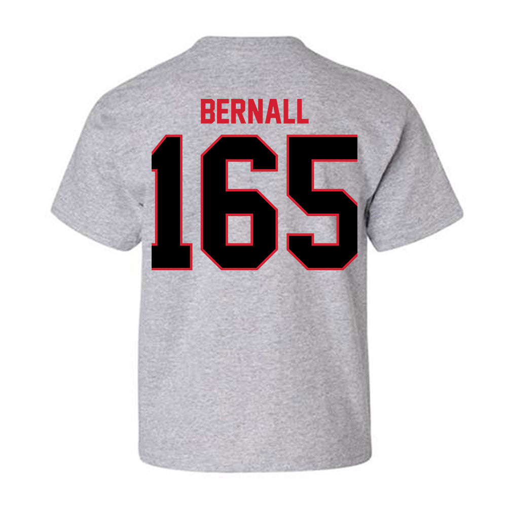 UCM - NCAA Wrestling : Gage Bernall - Youth T-Shirt-1