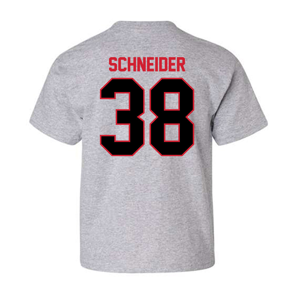 UCM - NCAA Football : Brennan Schneider - Youth T-Shirt-1