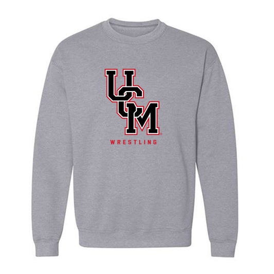 UCM - NCAA Wrestling : Jack Ferguson - Crewneck Sweatshirt-0