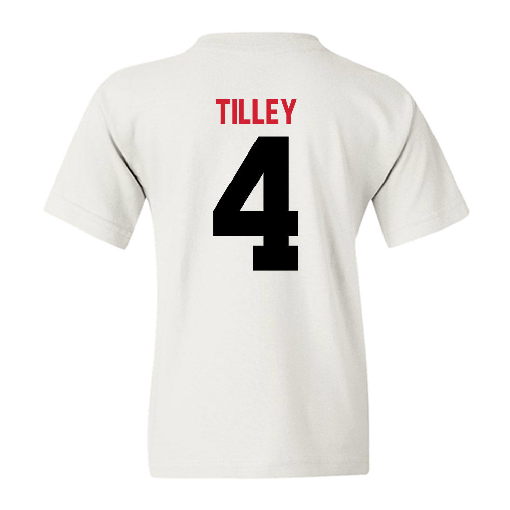 UCM - NCAA Men's Basketball : Kyran Tilley - Youth T-Shirt-1