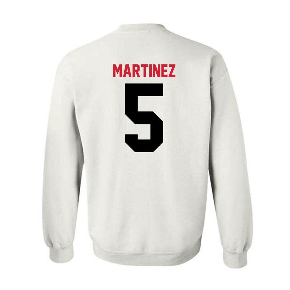 UCM - NCAA Women's Basketball : Elysa Martinez - Crewneck Sweatshirt-1