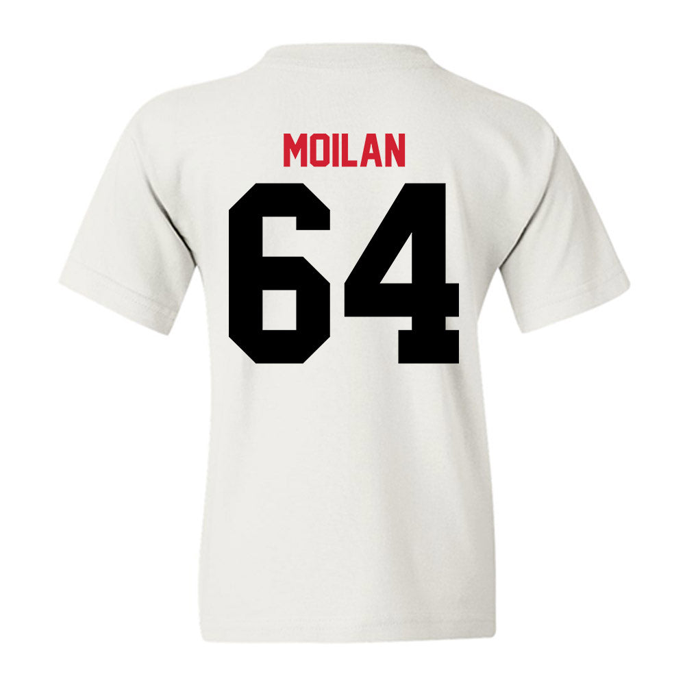 UCM - NCAA Football : RJ Moilan - Youth T-Shirt-1