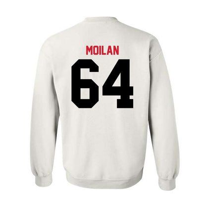 UCM - NCAA Football : RJ Moilan - Crewneck Sweatshirt-1
