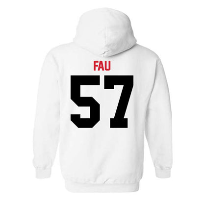 UCM - NCAA Football : Niko Fau - Hooded Sweatshirt-1