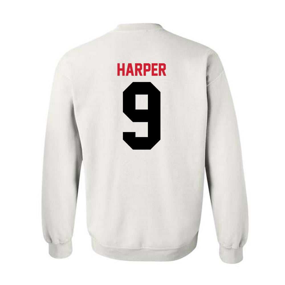 UCM - NCAA Women's Volleyball : Kirsten Harper - Crewneck Sweatshirt-1