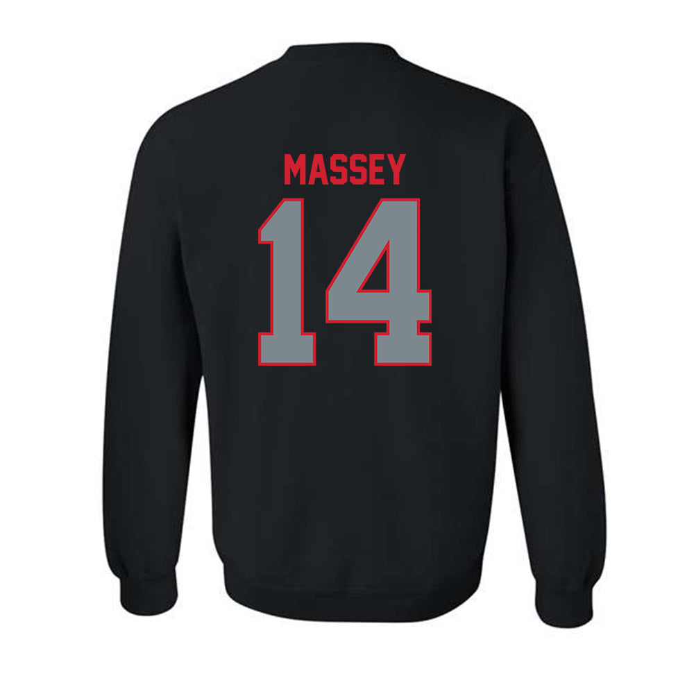 UCM - NCAA Baseball : Christopher Massey - Crewneck Sweatshirt-1