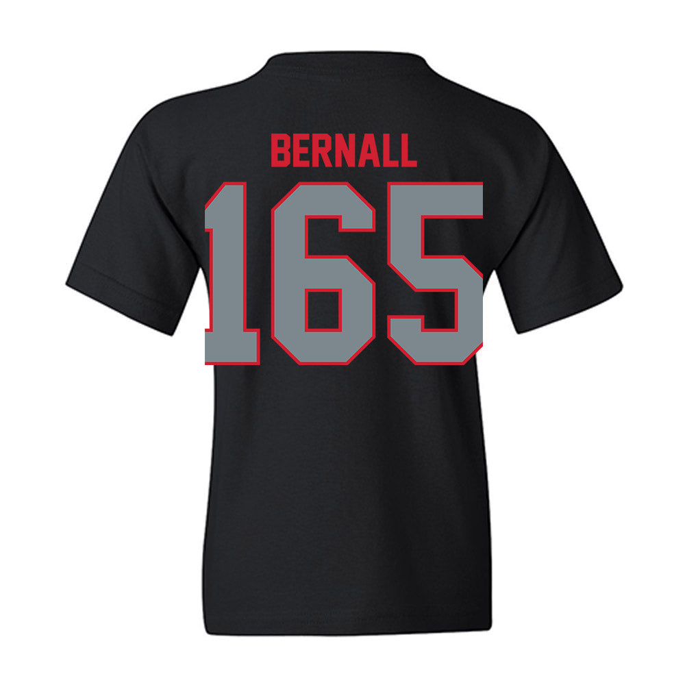 UCM - NCAA Wrestling : Gage Bernall - Youth T-Shirt-1