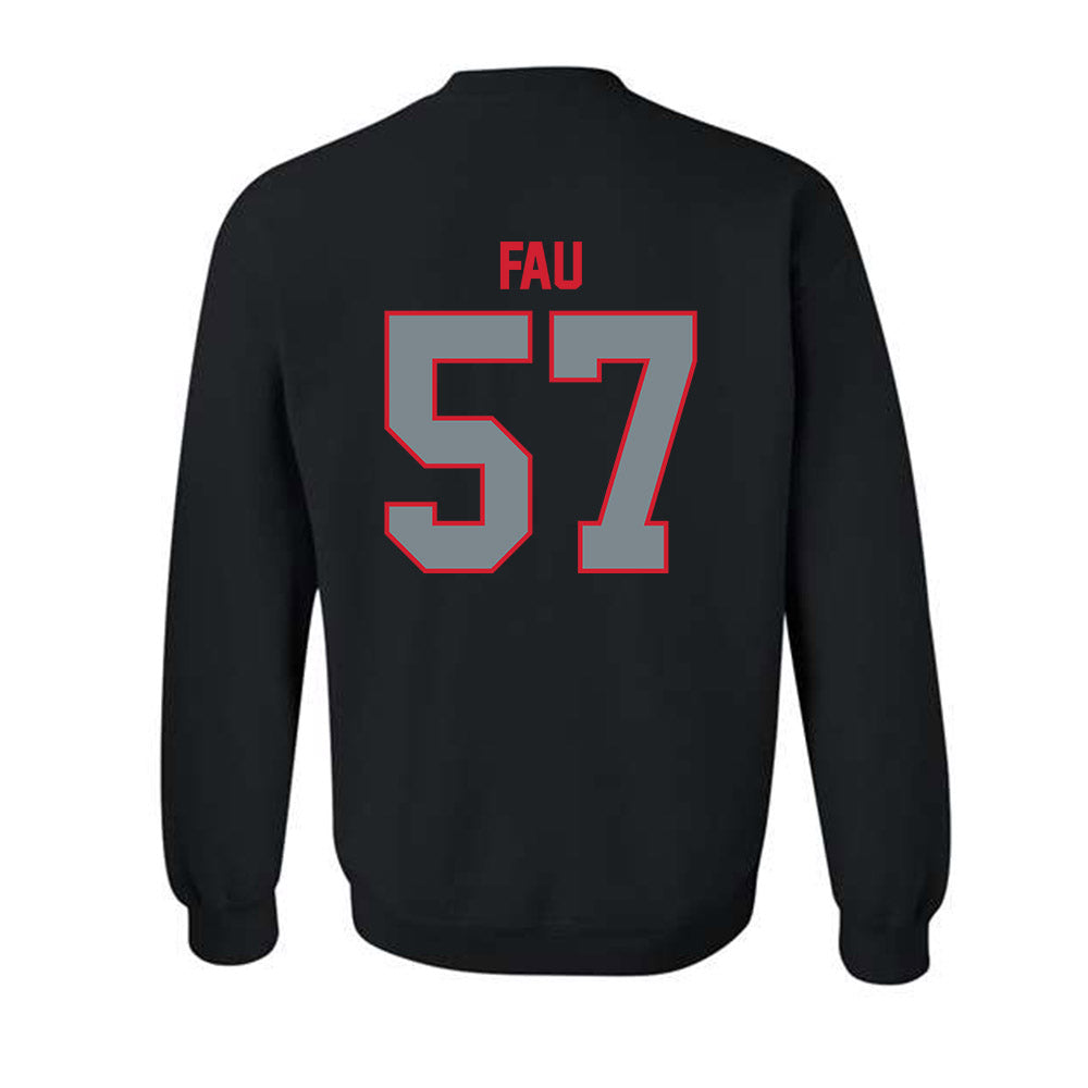UCM - NCAA Football : Niko Fau - Crewneck Sweatshirt-1