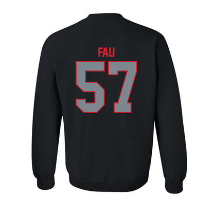 UCM - NCAA Football : Niko Fau - Crewneck Sweatshirt-1