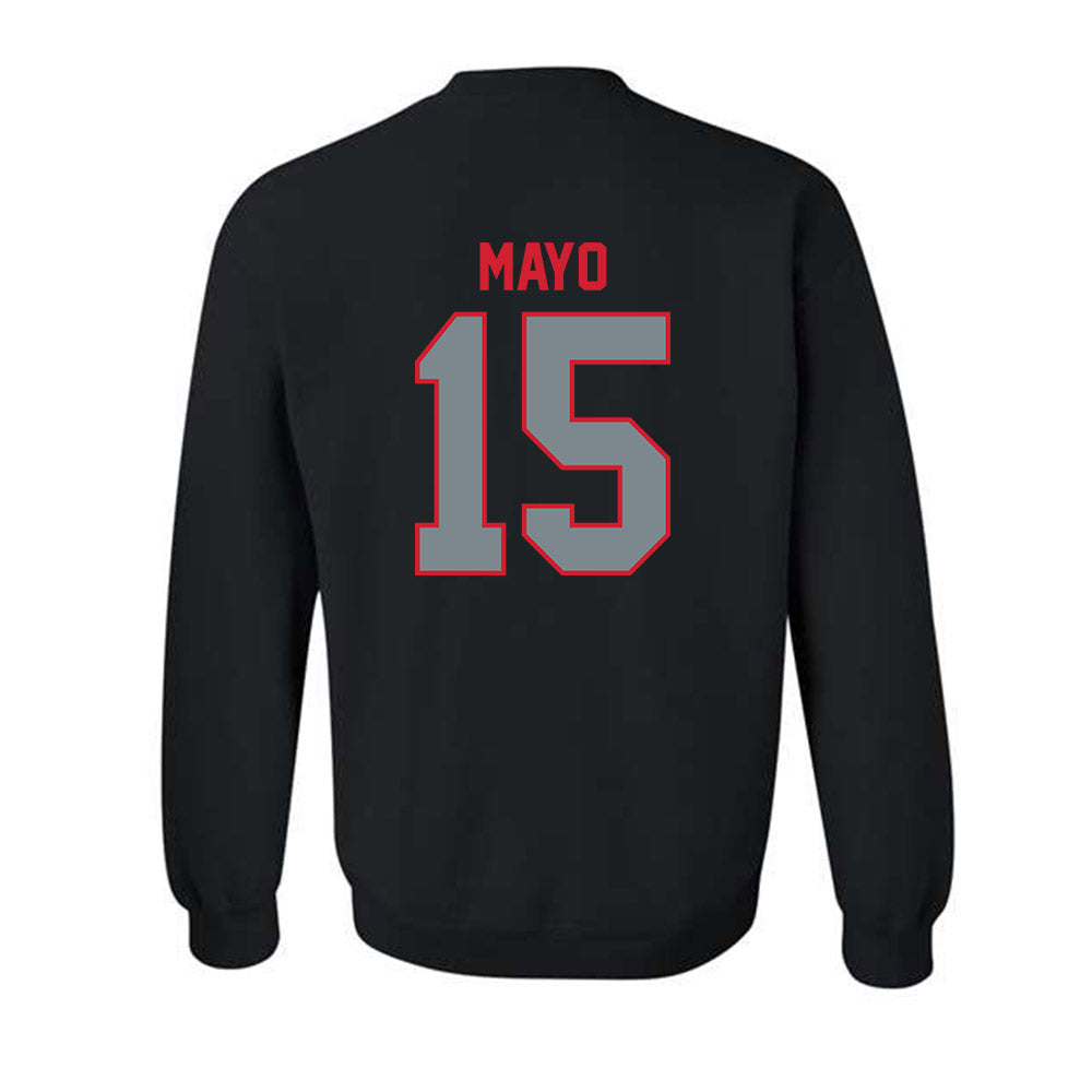 UCM - NCAA Football : David Mayo - Crewneck Sweatshirt-1