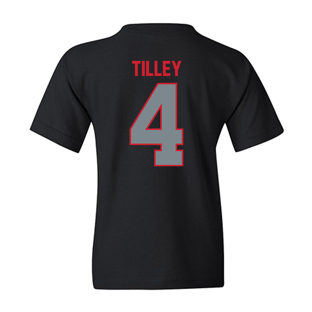 UCM - NCAA Men's Basketball : Kyran Tilley - Youth T-Shirt-1