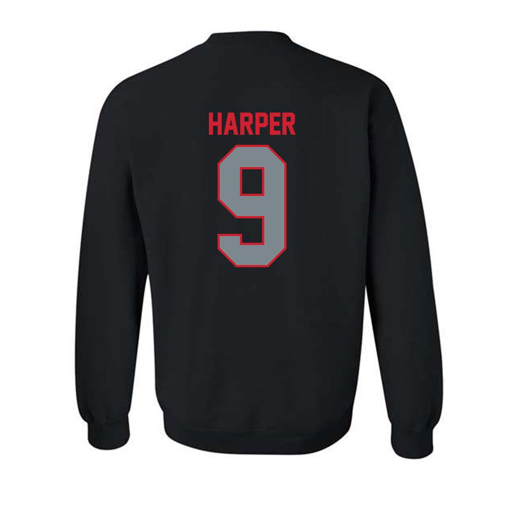 UCM - NCAA Women's Volleyball : Kirsten Harper - Crewneck Sweatshirt-1