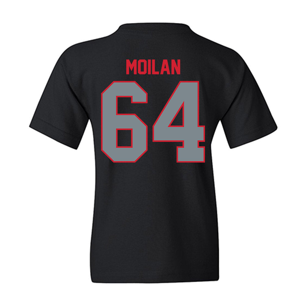 UCM - NCAA Football : RJ Moilan - Youth T-Shirt-1