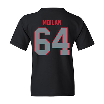 UCM - NCAA Football : RJ Moilan - Youth T-Shirt-1