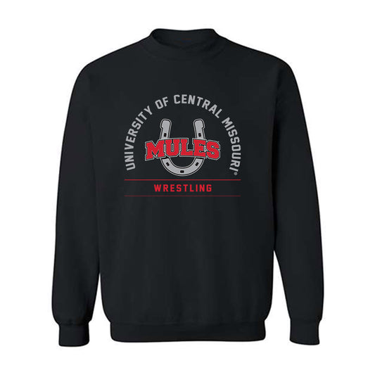 UCM - NCAA Wrestling : Zayne Reynolds - Crewneck Sweatshirt-0