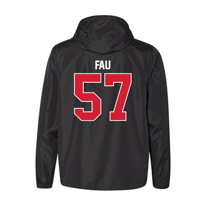 UCM - NCAA Football : Niko Fau - Windbreaker-1