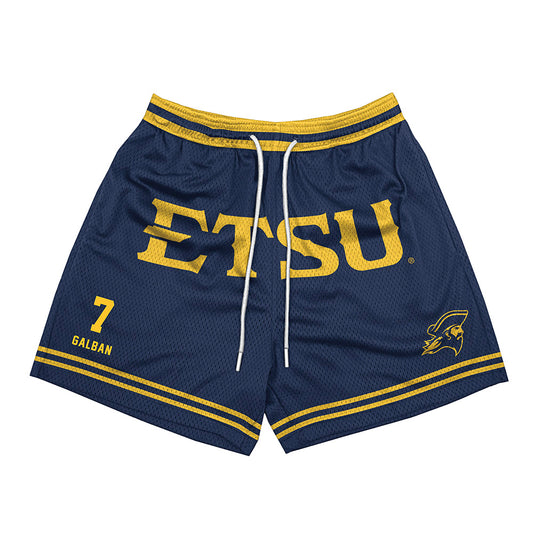 East Tennessee State - NCAA Football : Sterling Galban - Shorts-0