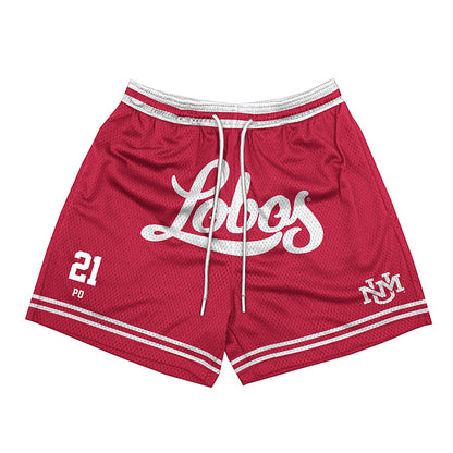 New Mexico - NCAA Women's Basketball : Reza Po - Shorts-0