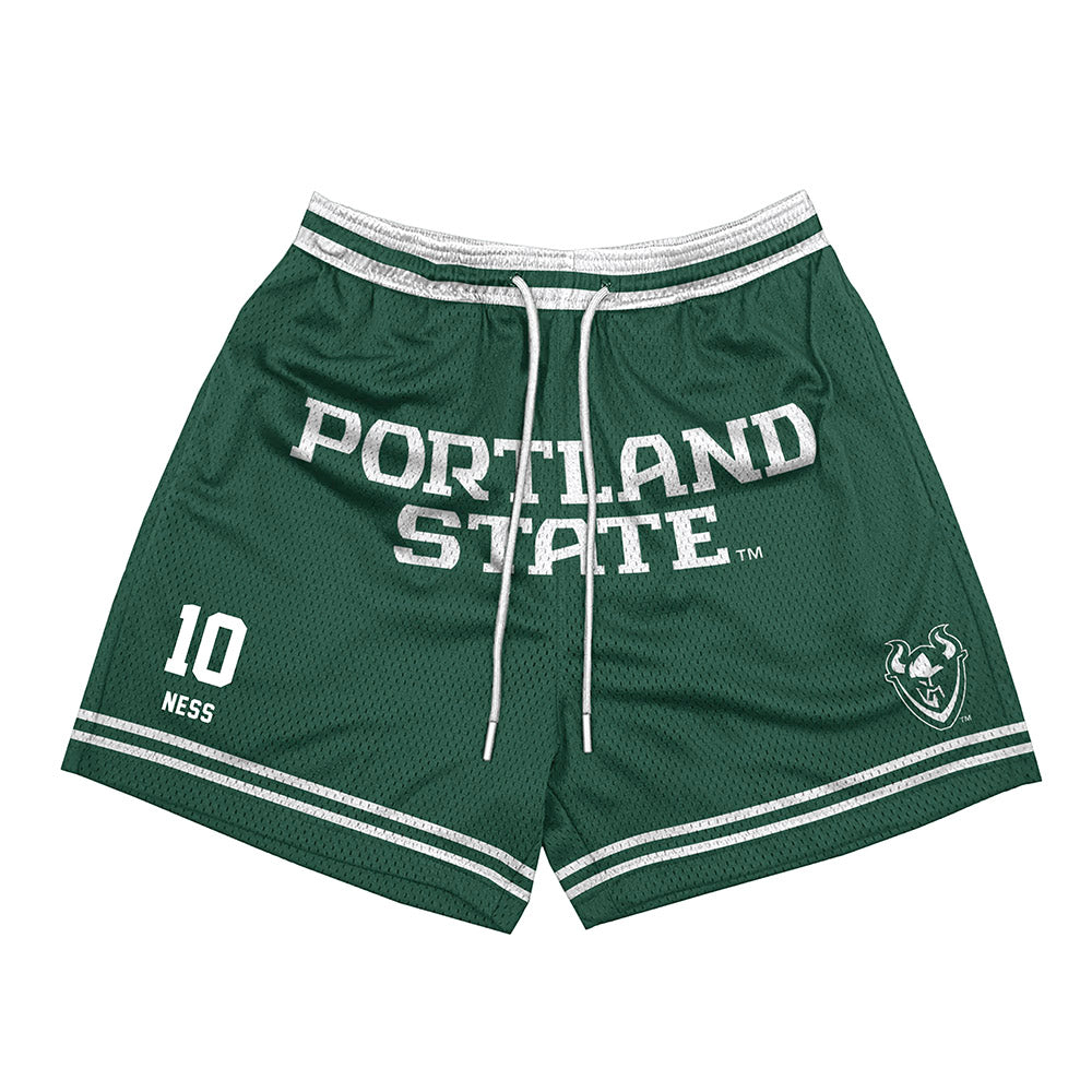 Portland State - NCAA Men's Basketball : Colt Ness - Shorts-0