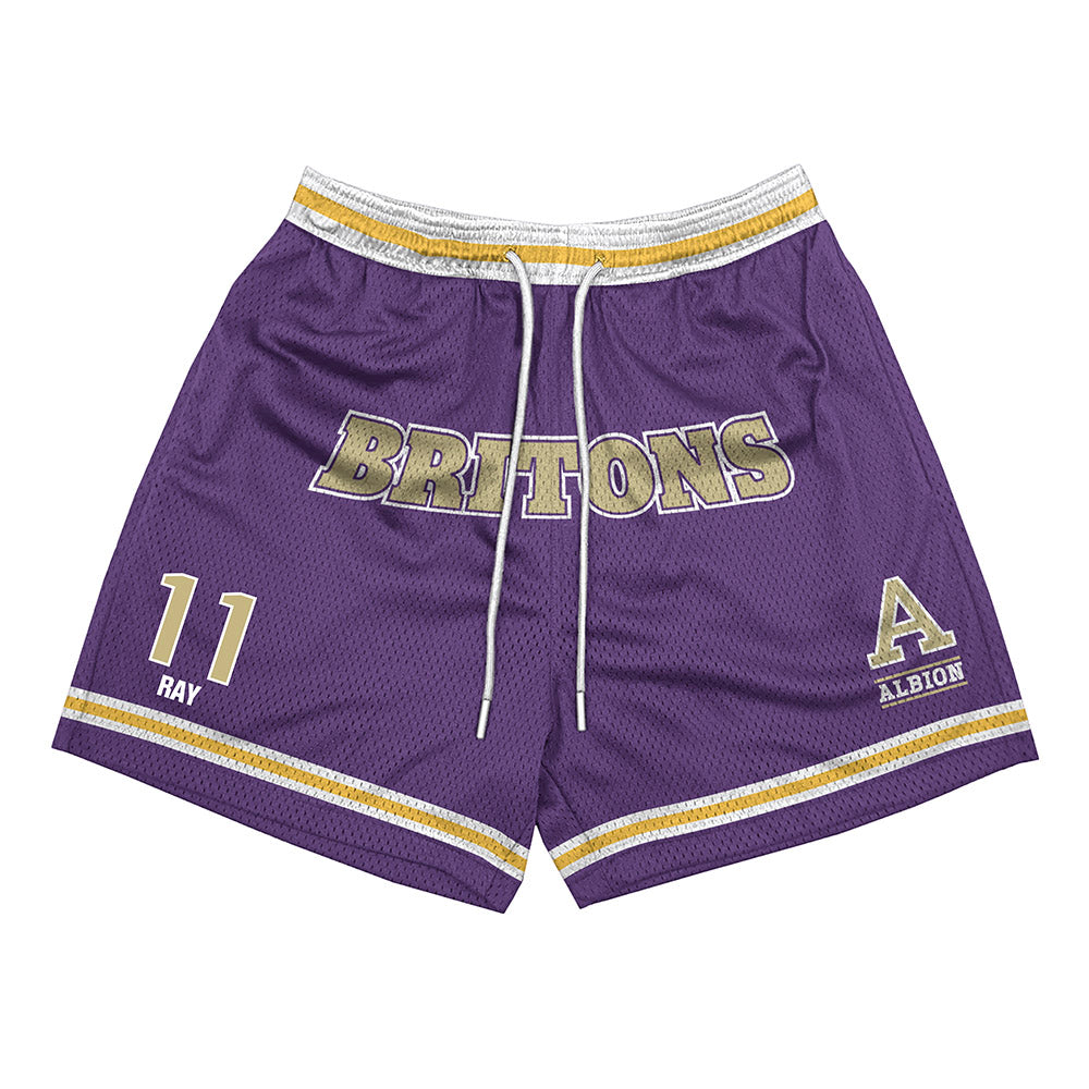 Albion - NCAA Men's Basketball : Dwayne Ray - Shorts-0