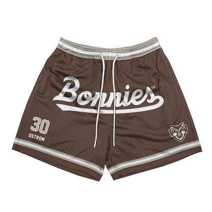 St. Bonaventure - NCAA Men's Basketball : Broek Ostrom - Shorts-0