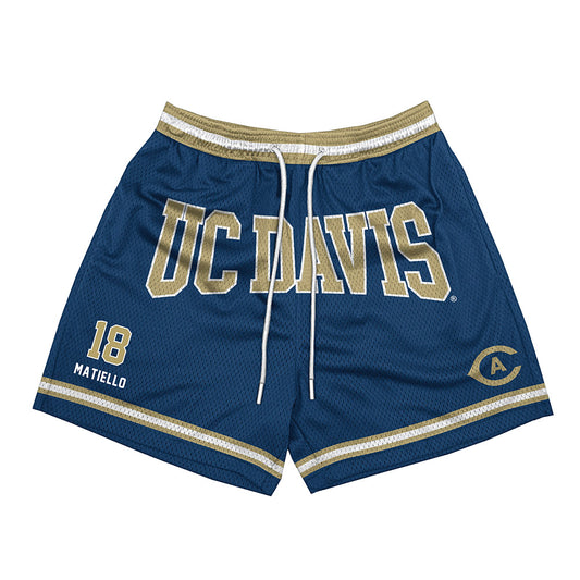 UC Davis - NCAA Men's Soccer : Rafael Matiello - Shorts