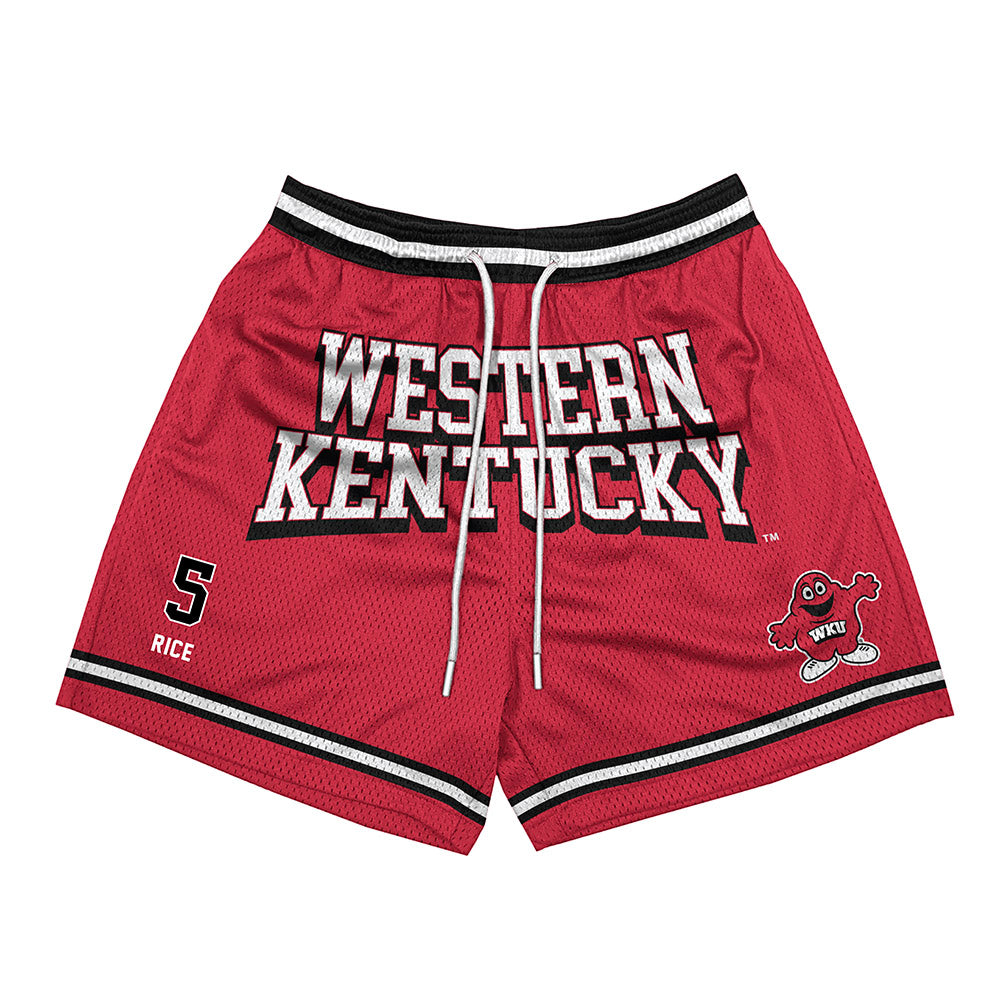 Western Kentucky - NCAA Women's Soccer : Ansley Rice - Shorts-0