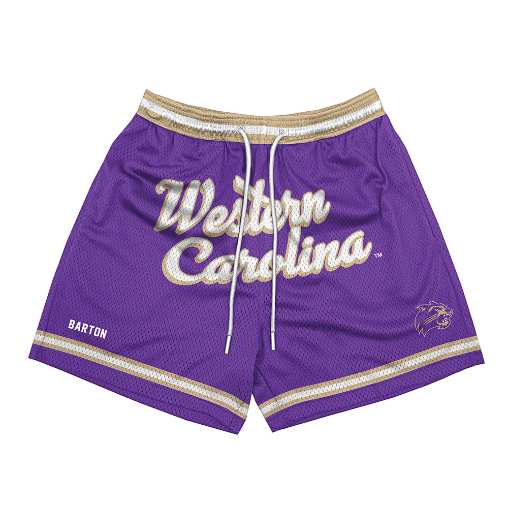 Western Carolina - NCAA Men's Track & Field : Elias Barton - Shorts-0