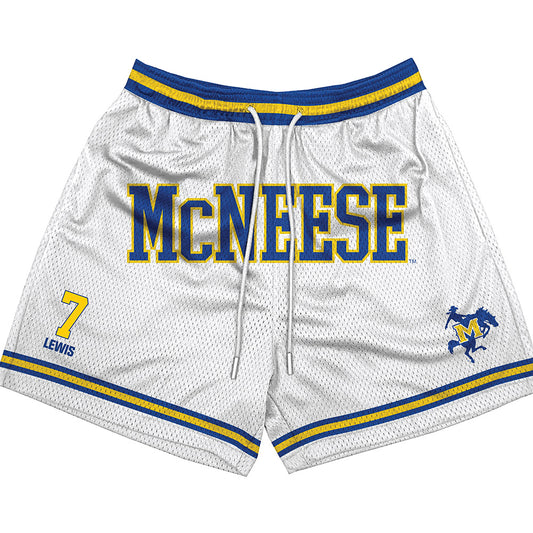 McNeese State - NCAA Football : Johnquai Lewis - Shorts-0