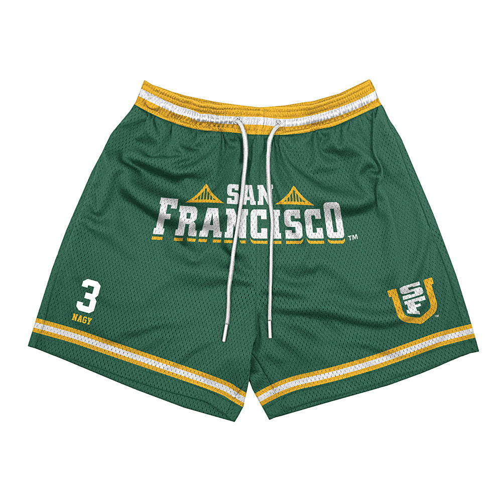 USFCA - NCAA Baseball : Zach Nagy - Shorts-0