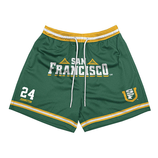 USFCA - NCAA Baseball : Garrett Johnston - Shorts-0