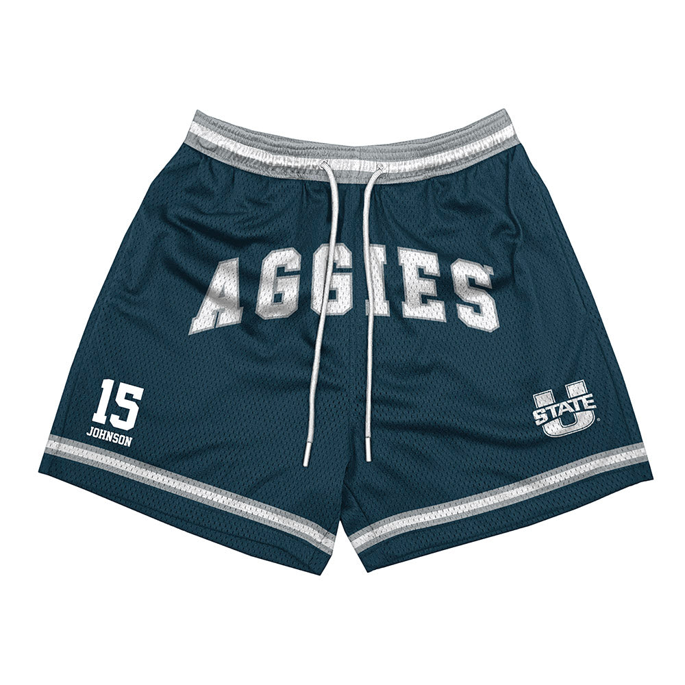 Utah State - NCAA Women's Basketball : Gracie Johnson - Shorts